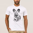 Recherche de chiens sauvages tshirts Faune