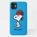 Recherche de chien de bande dessinée iphone coques Snoopy