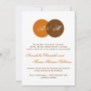 Recherche de cuivre invitations Monogramme
