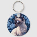 Recherche de siamois chat porteclés Mignon