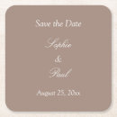 Recherche de save the date dessous de verres Invités