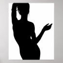 Recherche de mode et couture posters Noir et blanc