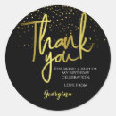 Recherche de gold confetti autocollants Fête d'anniversaire