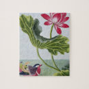 Recherche de rouge chinois puzzles Fleurs