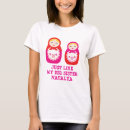 Recherche de poupée de matryoshka tshirts Babushka
