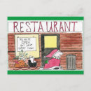 Recherche de restaurant cartes postales Humour