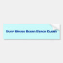 Recherche de plage voiture autocollants Surfer
