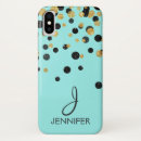 Recherche de points confettis iphone coques Élégant