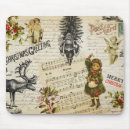Recherche de noël vintage tapis souris Classique