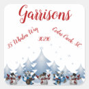 Recherche de bleu bonhomme neige autocollants Vacances