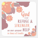 Recherche de refuge autocollants Psaumes