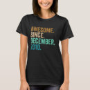 Recherche de décembre 12 tshirts Impressionnant