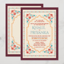 Recherche de bollywood mariage invitations Floral