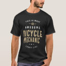 Recherche de mécanicien de bicyclette tshirts Vélo