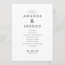 Recherche de typographie mariage programmes Minimaliste