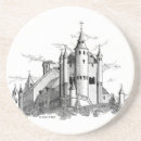 Recherche de châteaux grès dessous de verres Architecture