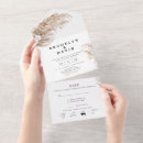 Recherche de 3 in one mariage invitations Minimaliste