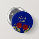 Recherche de feuille rouge badges Fleur