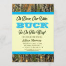 Recherche de buck baby shower invitations Chasse
