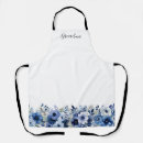 Recherche de fleurs bleues tabliers Toute personne
