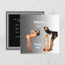 Recherche de fille de pin up invitations Fête d'anniversaire d'homme