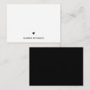 Recherche de de coeur correspondances cartes Noir et blanc