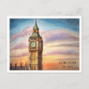 Recherche de londres grand ben cartes postales Britannique