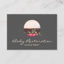 Recherche de acupuncturists visitenkarten Massage