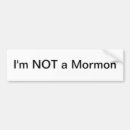 Recherche de mormon voiture autocollants Pare chocs