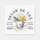 Recherche de vintage floral serviettes Français