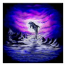 Recherche de dauphin rose posters Violet