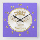 Recherche de baby shower horloges Princesse