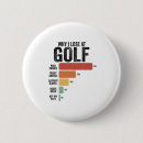 Recherche de balle de golf badges Vert