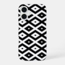 Recherche de blanc et noir iphone coques Géométrique
