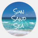 Recherche de eau mer autocollants Mer des caraïbes