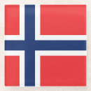 Recherche de norvège dessous de verres Drapeau