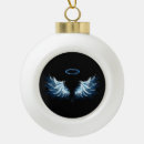 Recherche de boules bleues Blanc