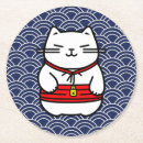 Recherche de chat japonais dessous de verres Chats