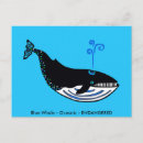 Recherche de baleine bleue cartes postales Faune