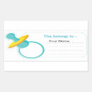 Recherche de pacifier autocollants Bébé