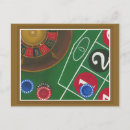 Recherche de jeu de table cartes postales Roulette