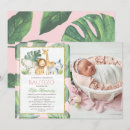 Recherche de horizontales 13x18 baptême invitations Baptême de fille