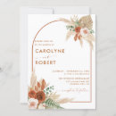 Recherche de pampa mariage invitations De en terre cuite