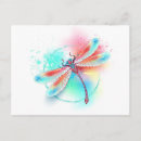 Recherche de ailes libellule cartes postales Insecte