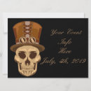Recherche de chapeau supérieur invitations Steampunk