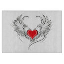 Recherche de le coeur planches à découper Rouge