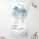 Recherche de triptyque invitations Aquarelle