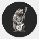 Recherche de guitariste autocollants Musique