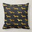 Recherche de teckels coussins Motif