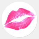 Recherche de lèvres roses autocollants Amour